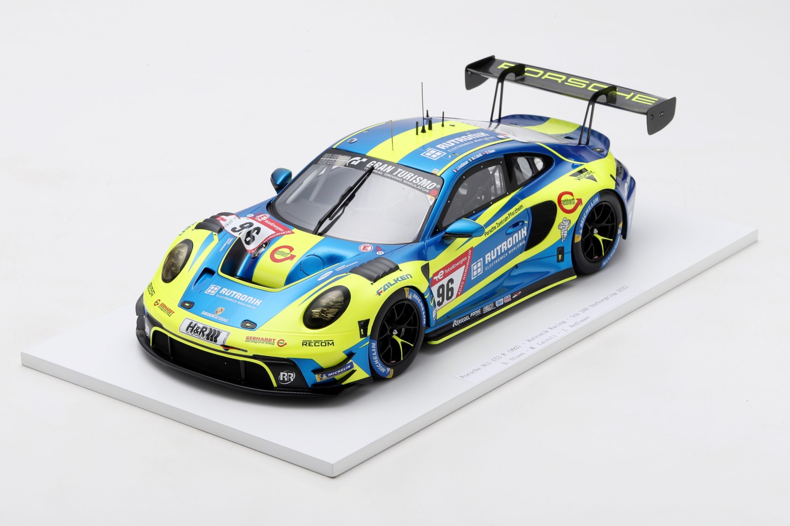 Porsche 911 GT3 R - #96 - Rutronik Racing - 24H Nürburgring 2023 - (FF031)