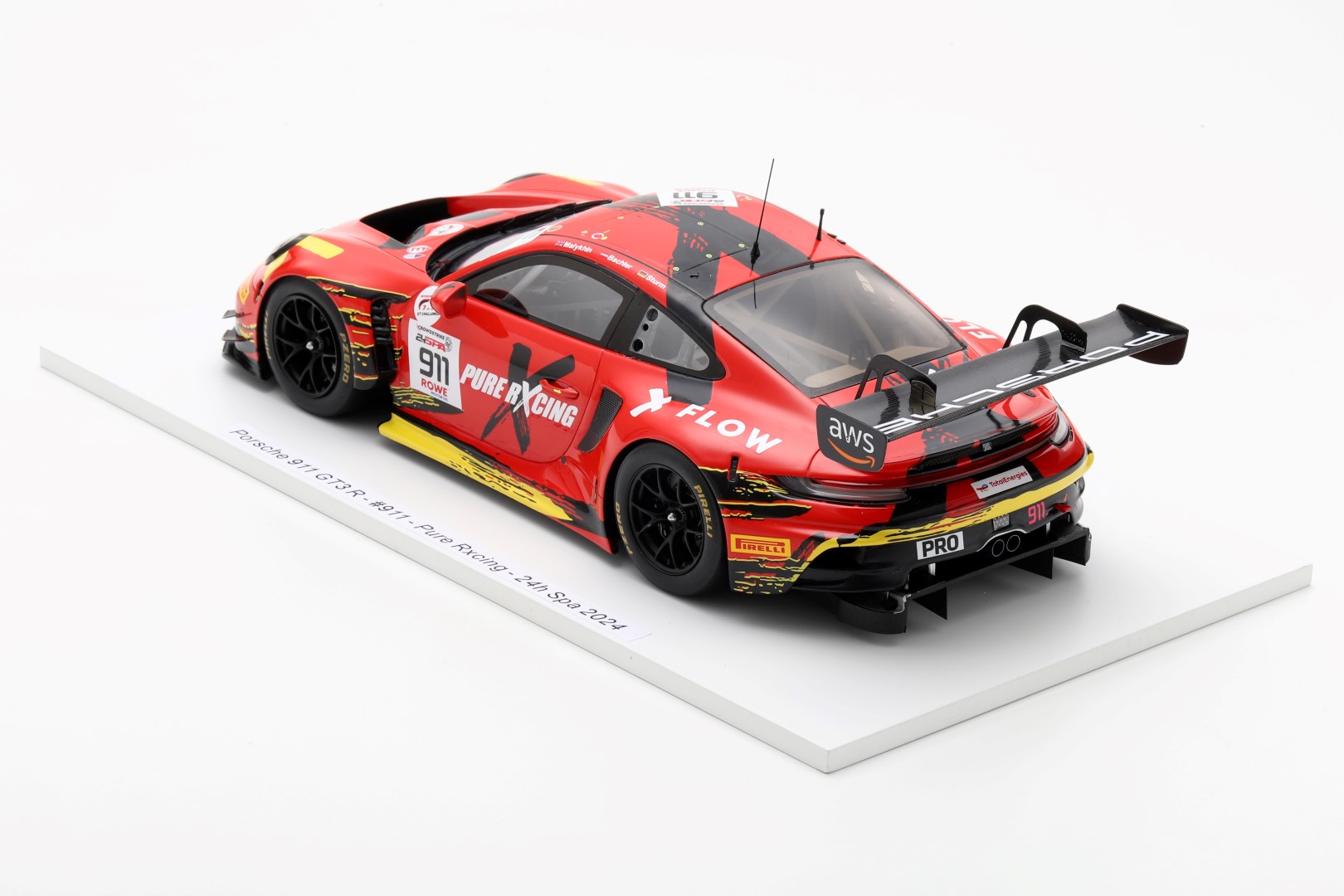 Porsche 911 GT3 R - #911 - Pure Rxcing - 24H Spa 2024 - (FF052)