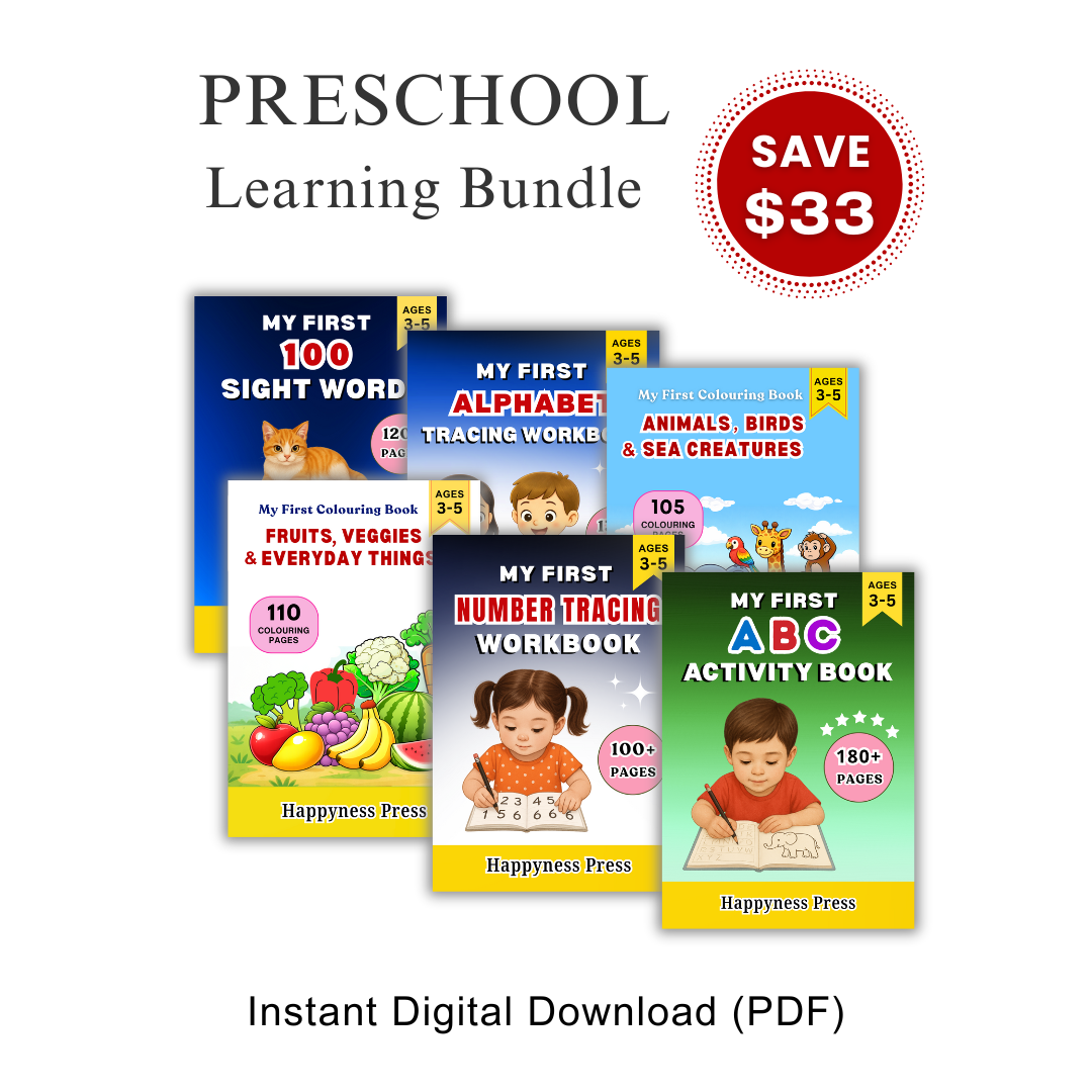 Preschool Learning Bundle