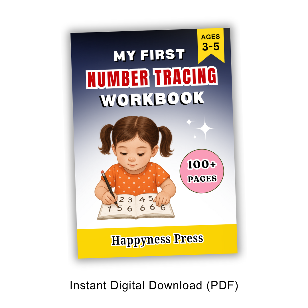 My First Number Tracing Workbook