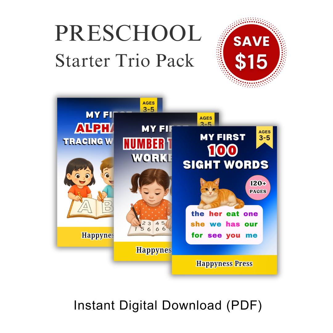 Preschool Starter Trio Pack