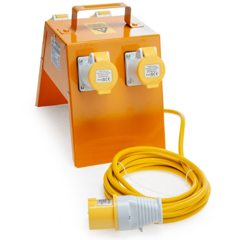  Connexion 10895 4-Way Splitter Box IP44 4 × 16A 5m (110V)