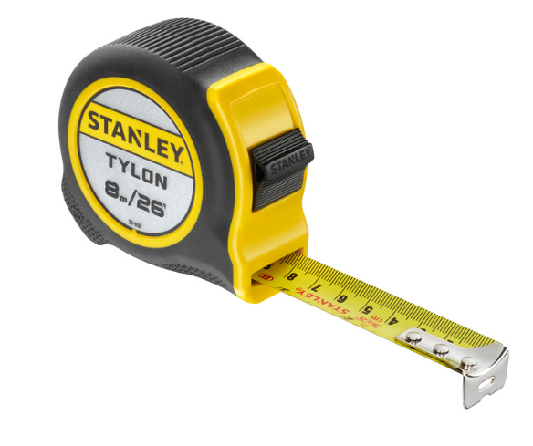 Stanley 1-30-656 Tylon Pocket Tape Measure 26’ / 8m