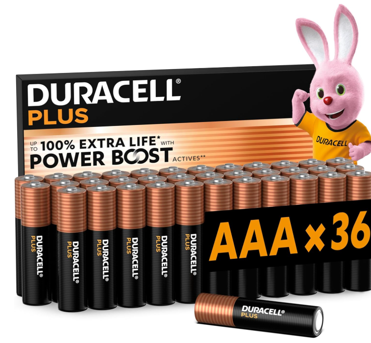 DURACELL Plus AAA Batteries