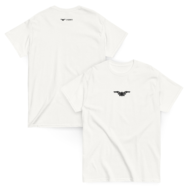 Unisex classic broderie noire