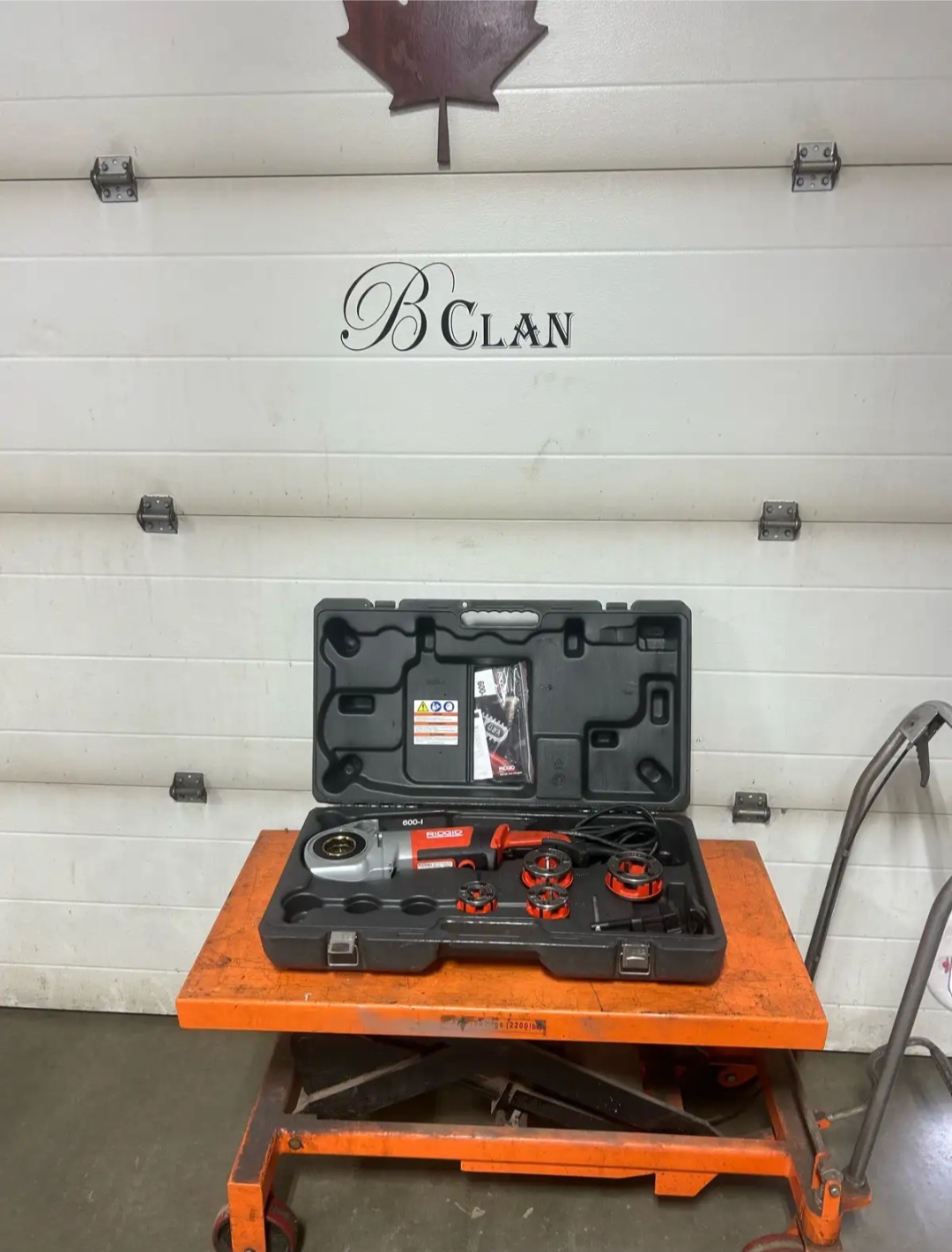 Ridgid 600 Pipe Threader Set