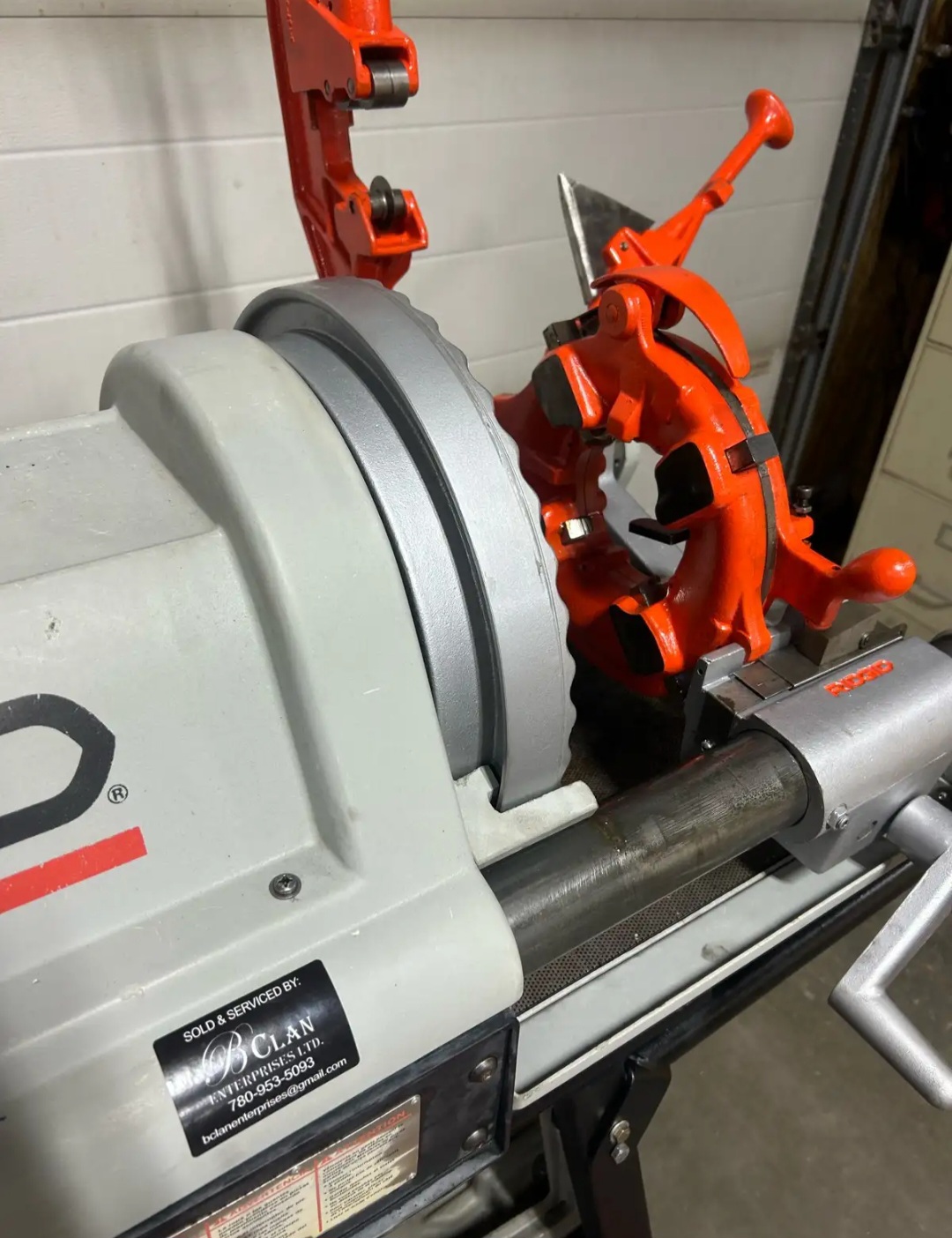 RIDGID 1224 Pipe Threading Machine