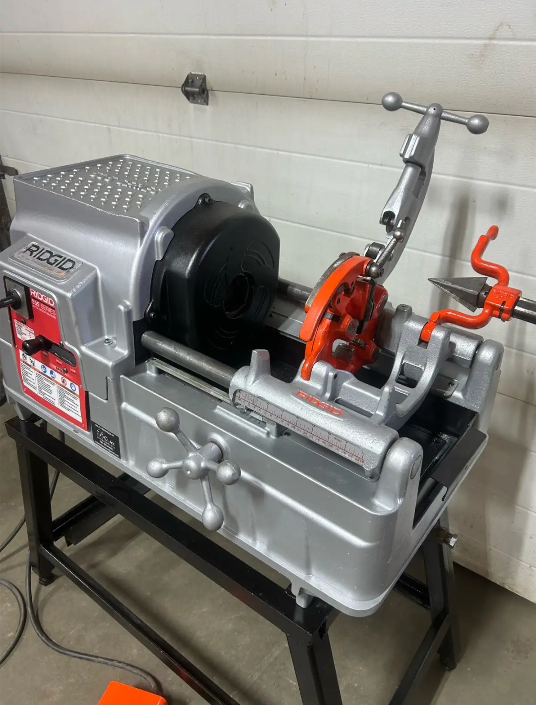 RIDGID 535a Power Pipe Threading Machine