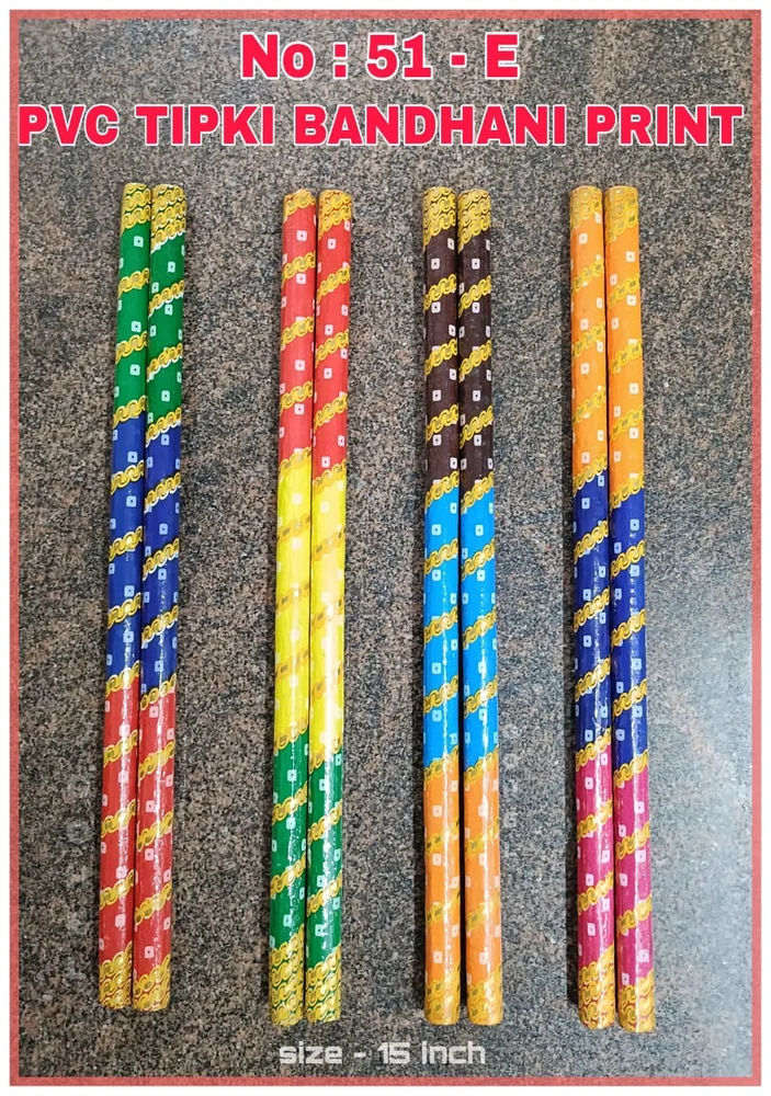 PVC Tri-Colour Printed Sticks