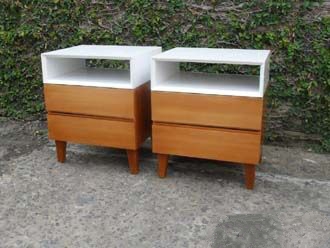 Mid-century modern nightstands