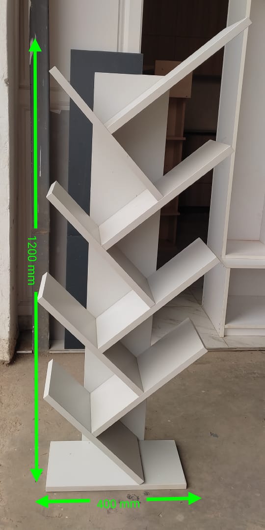 Modern Zigzag Bookshelf