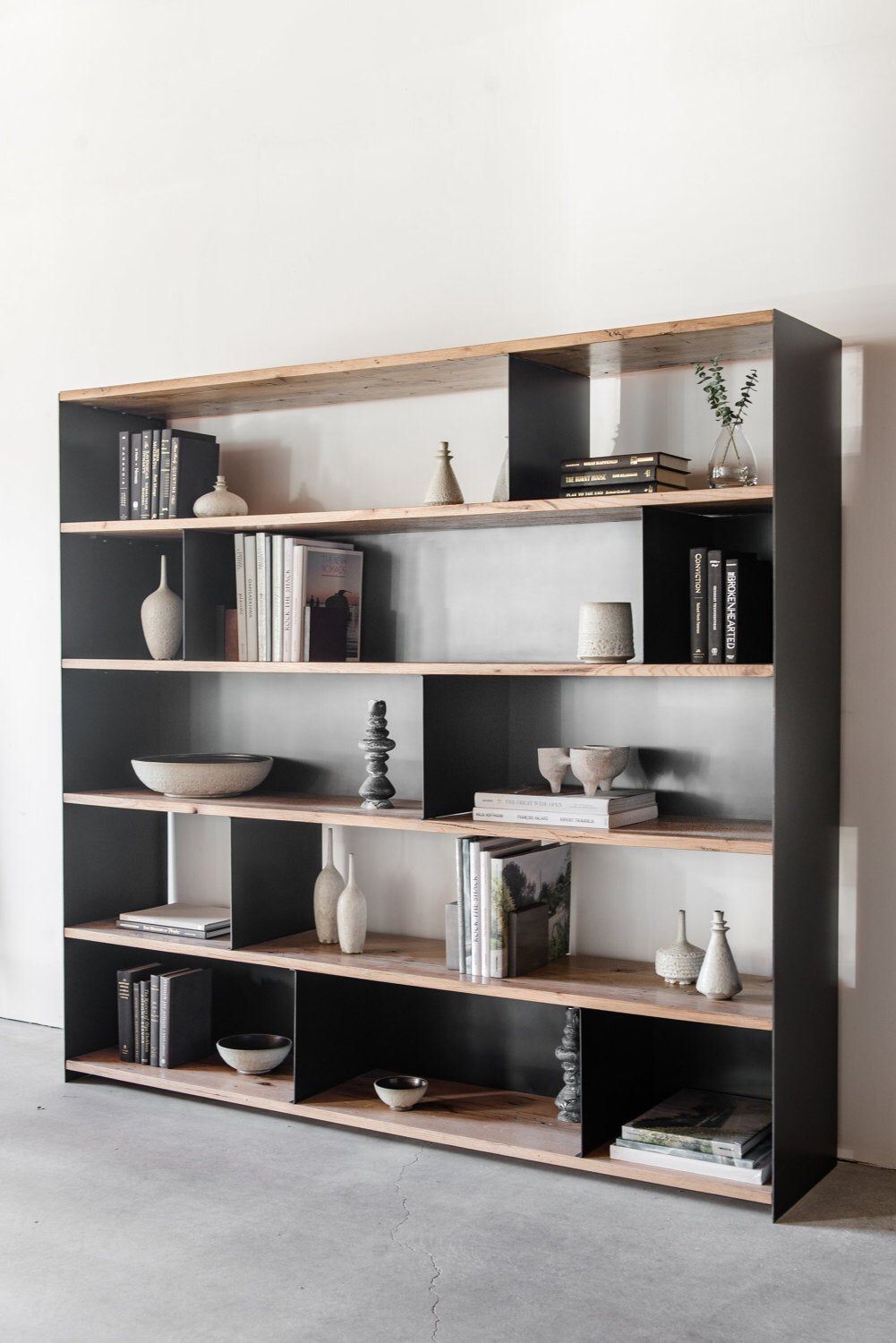 Modern Wooden Bookshelf