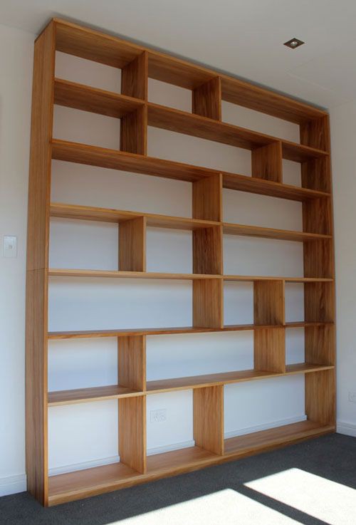 Modern Wooden Bookshelf