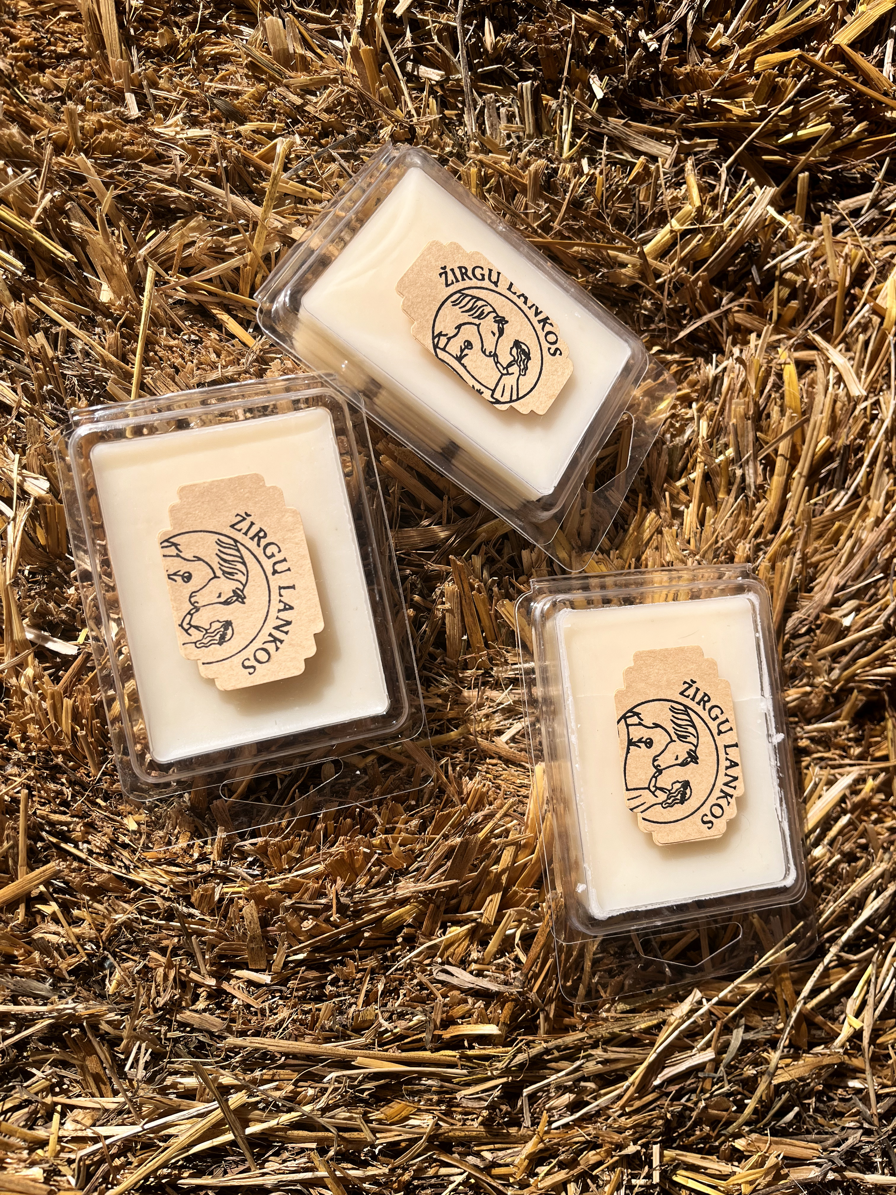 Žirgų lankų natūralus sojų vaško tirpukas „Ryto pieva“