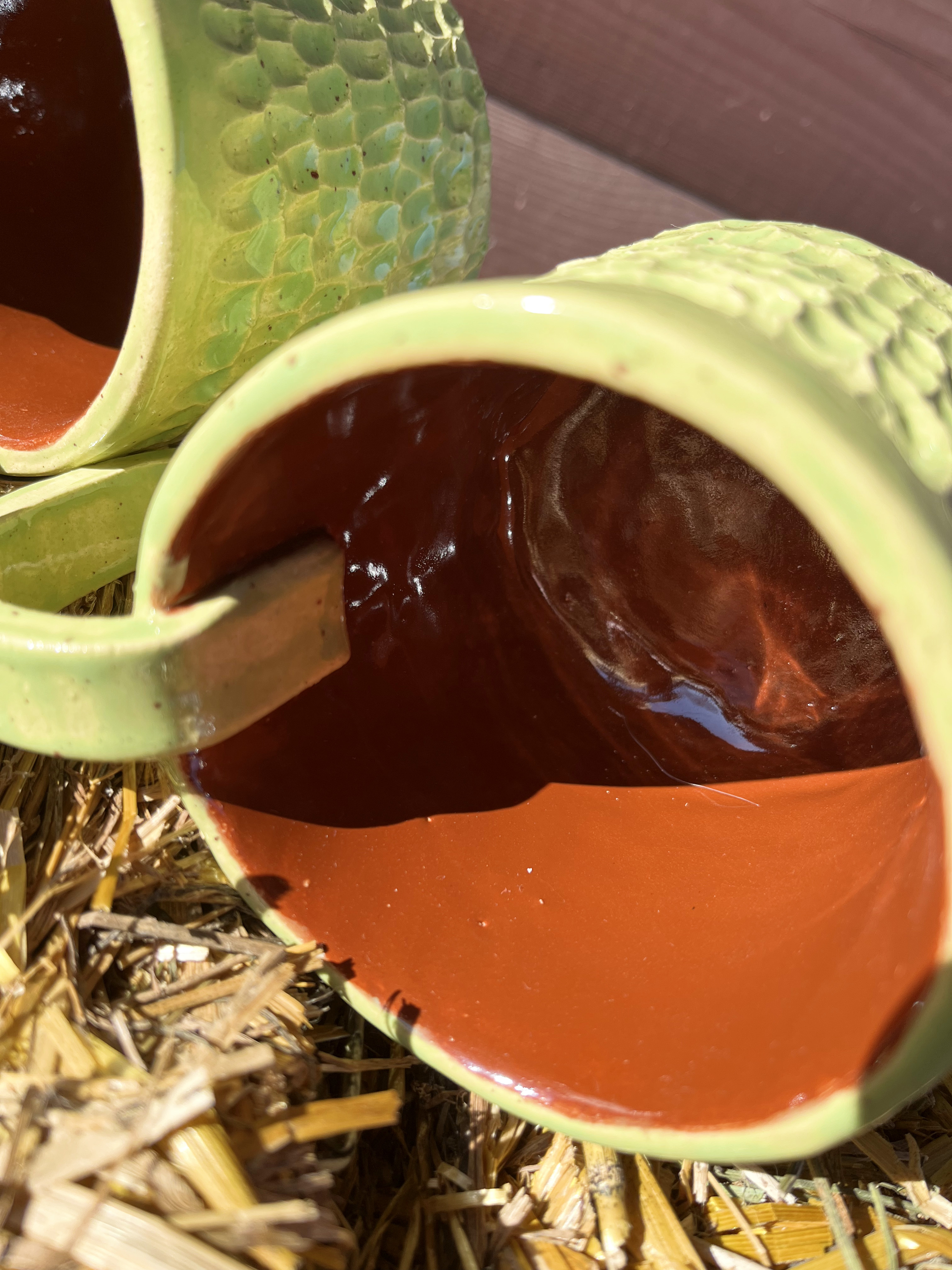 Gaivos puodelių rinkinys su lėkštutėmis