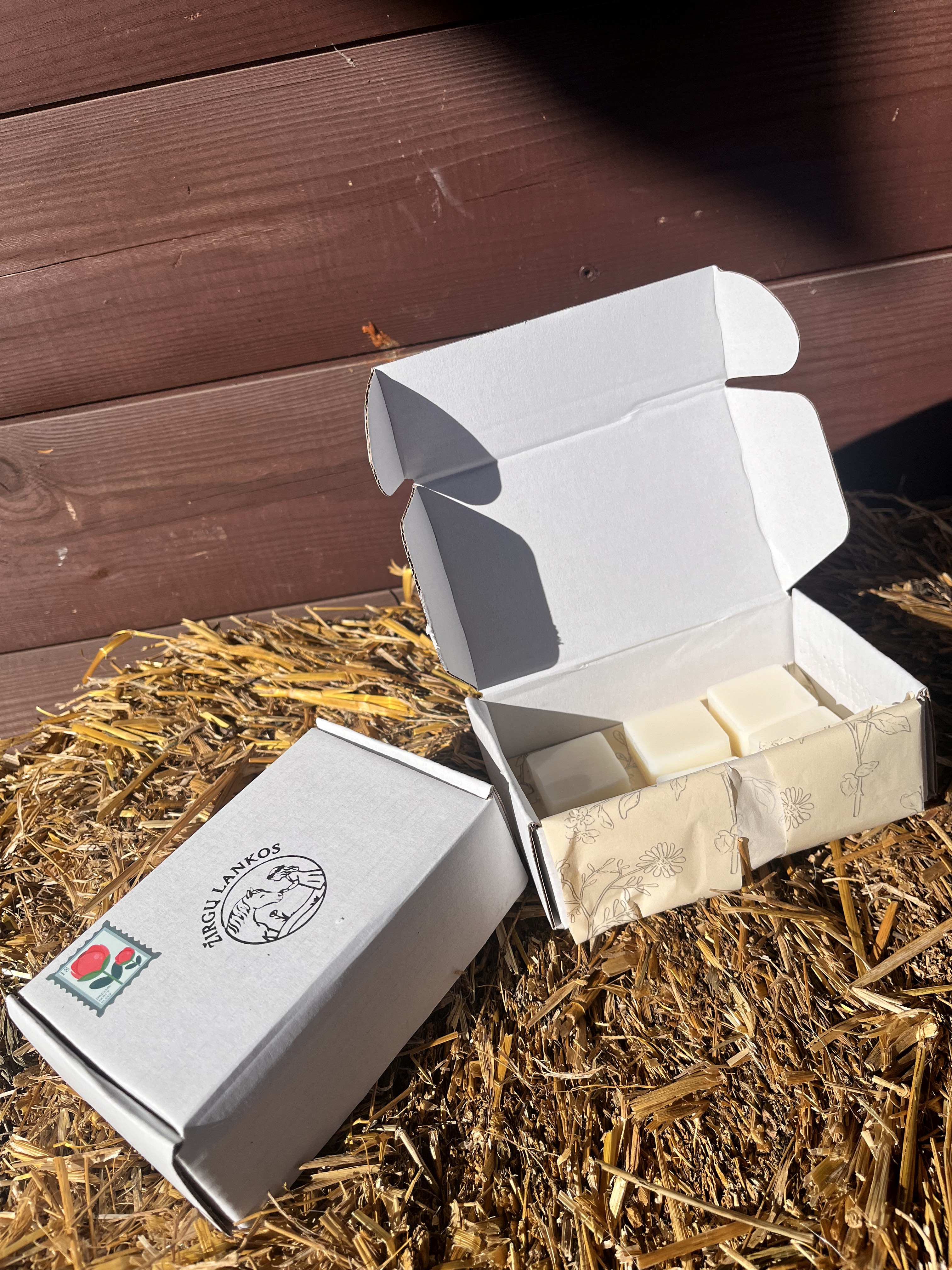 Žirgų lankų natūralus sojų vaško tirpukas ,,Meduolis"