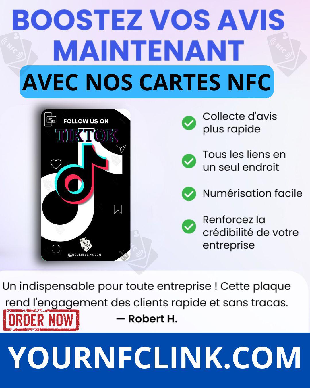 Carte Tiktok Nfc