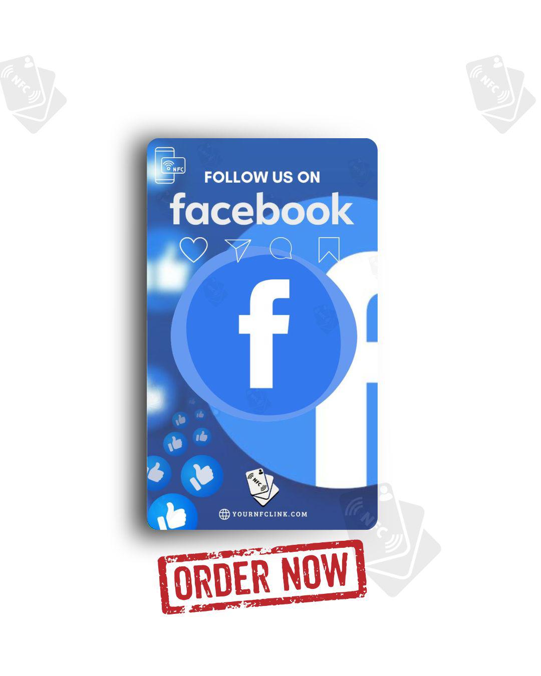 Carte Facebook Nfc