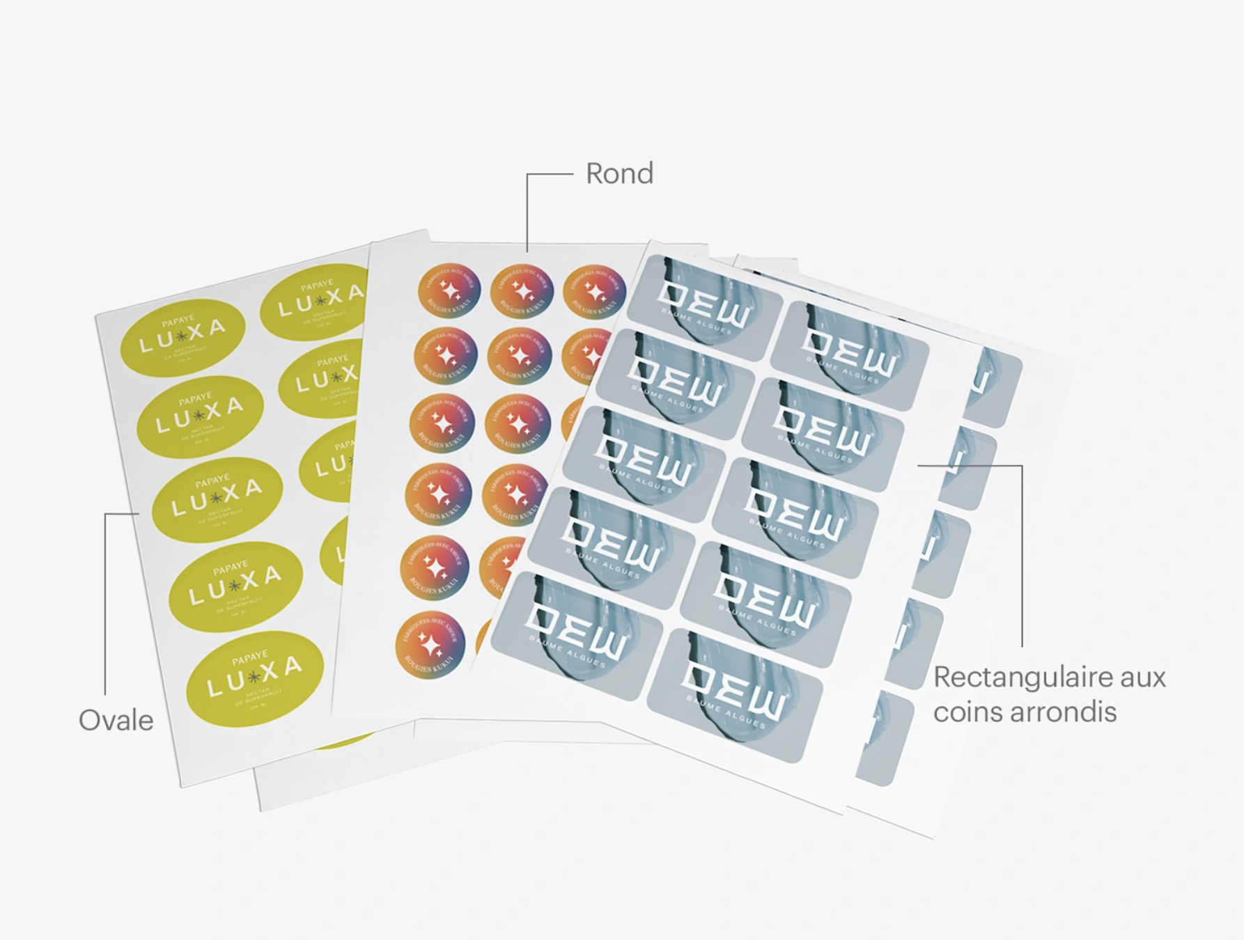 Stickers (1000 Stickers, 5 X5 cm)