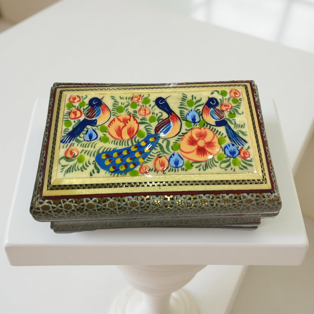 Khatamkari jewelry box