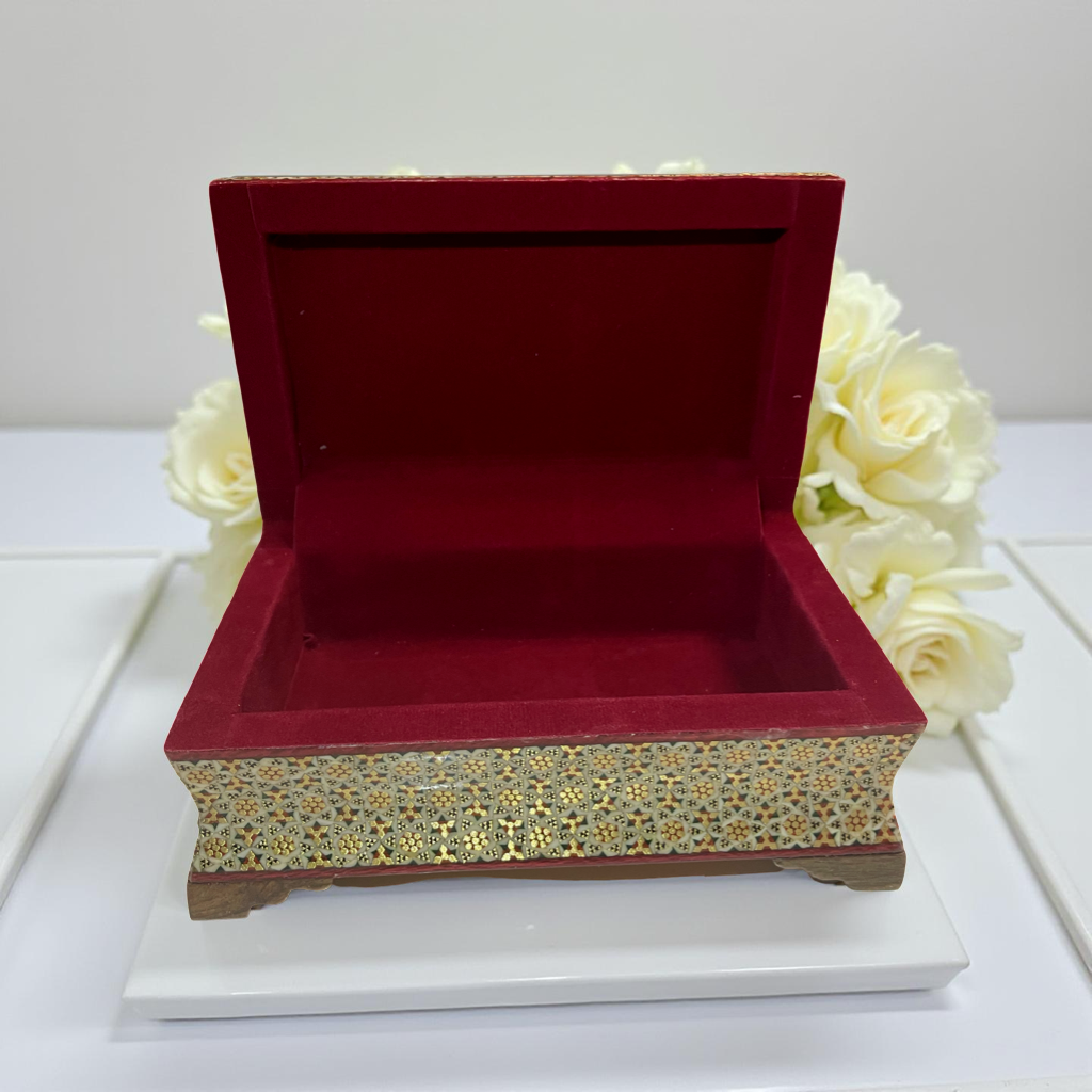 Khatamkari jewelry box