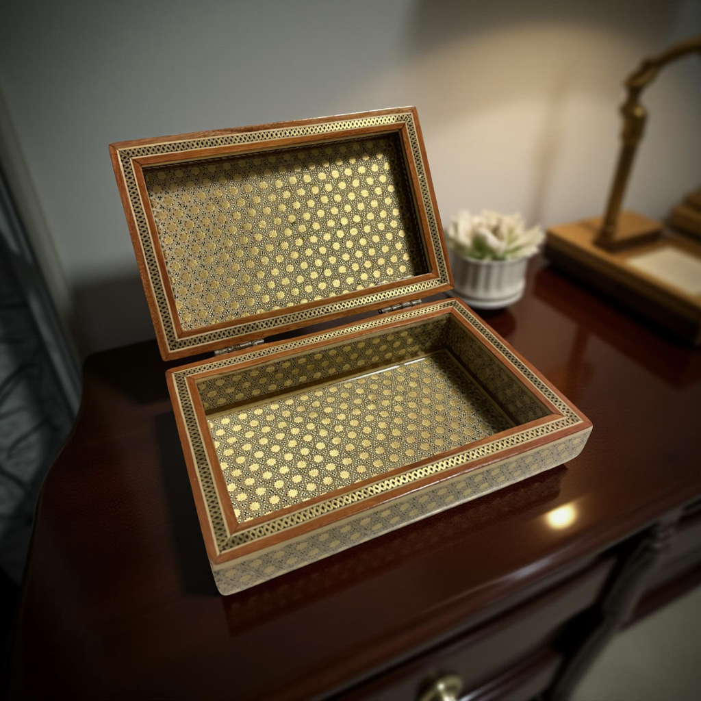 Handcrafted persian jewelry box