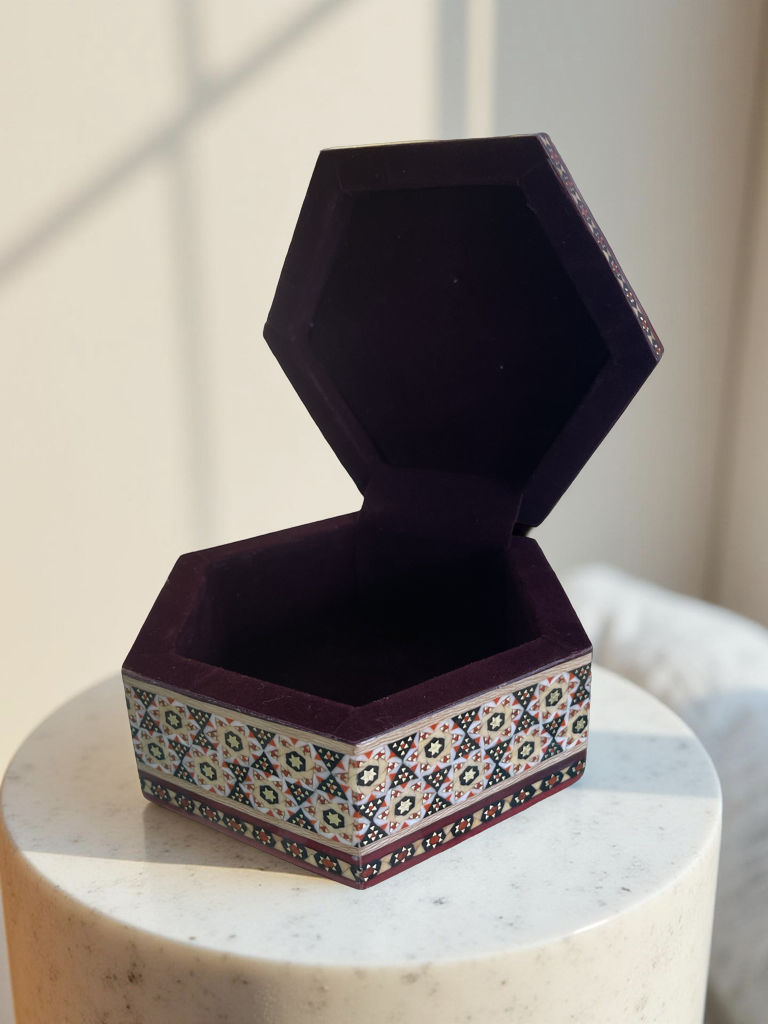 Khatamkari jewelry box 