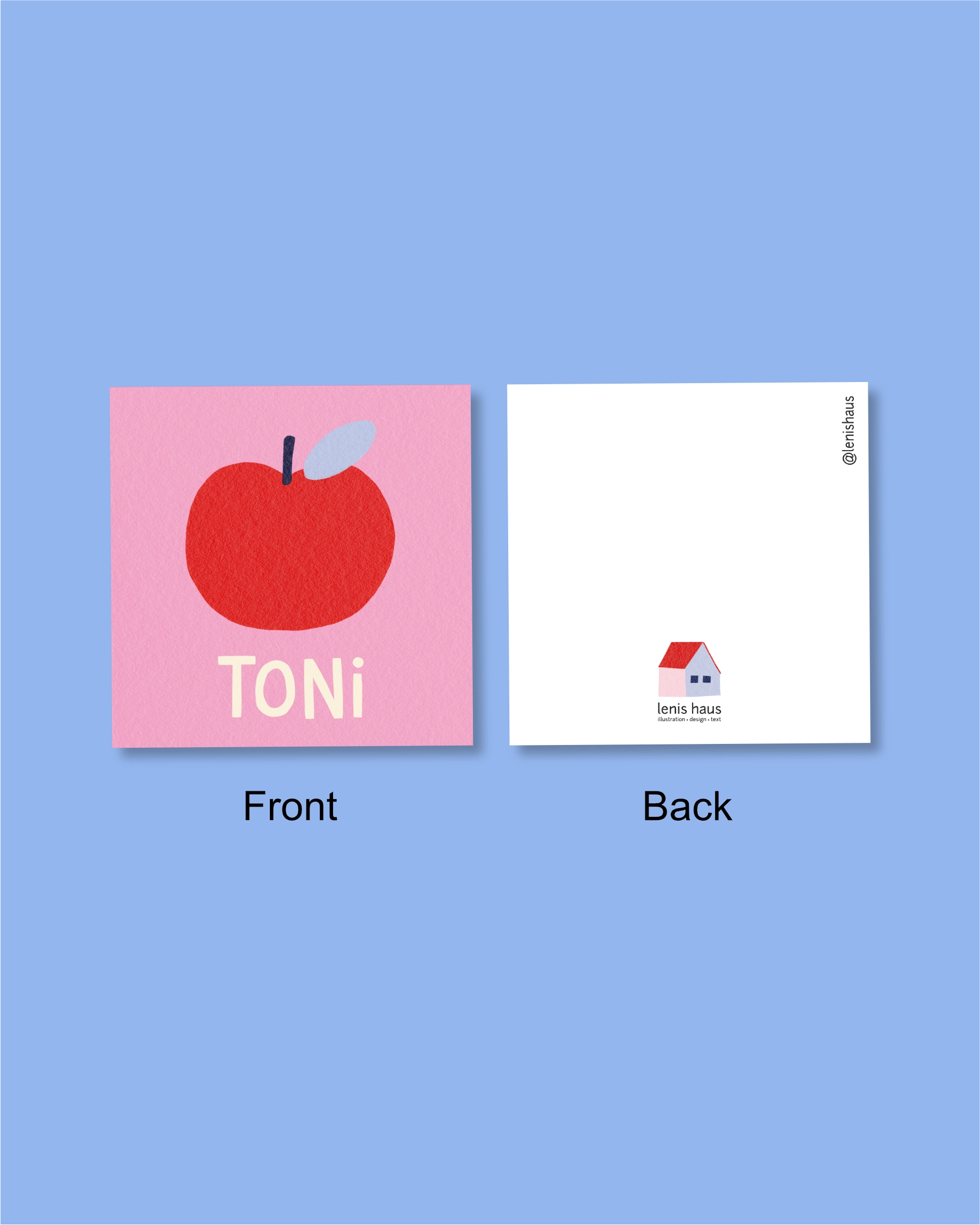 Birth Announcement "Apple"