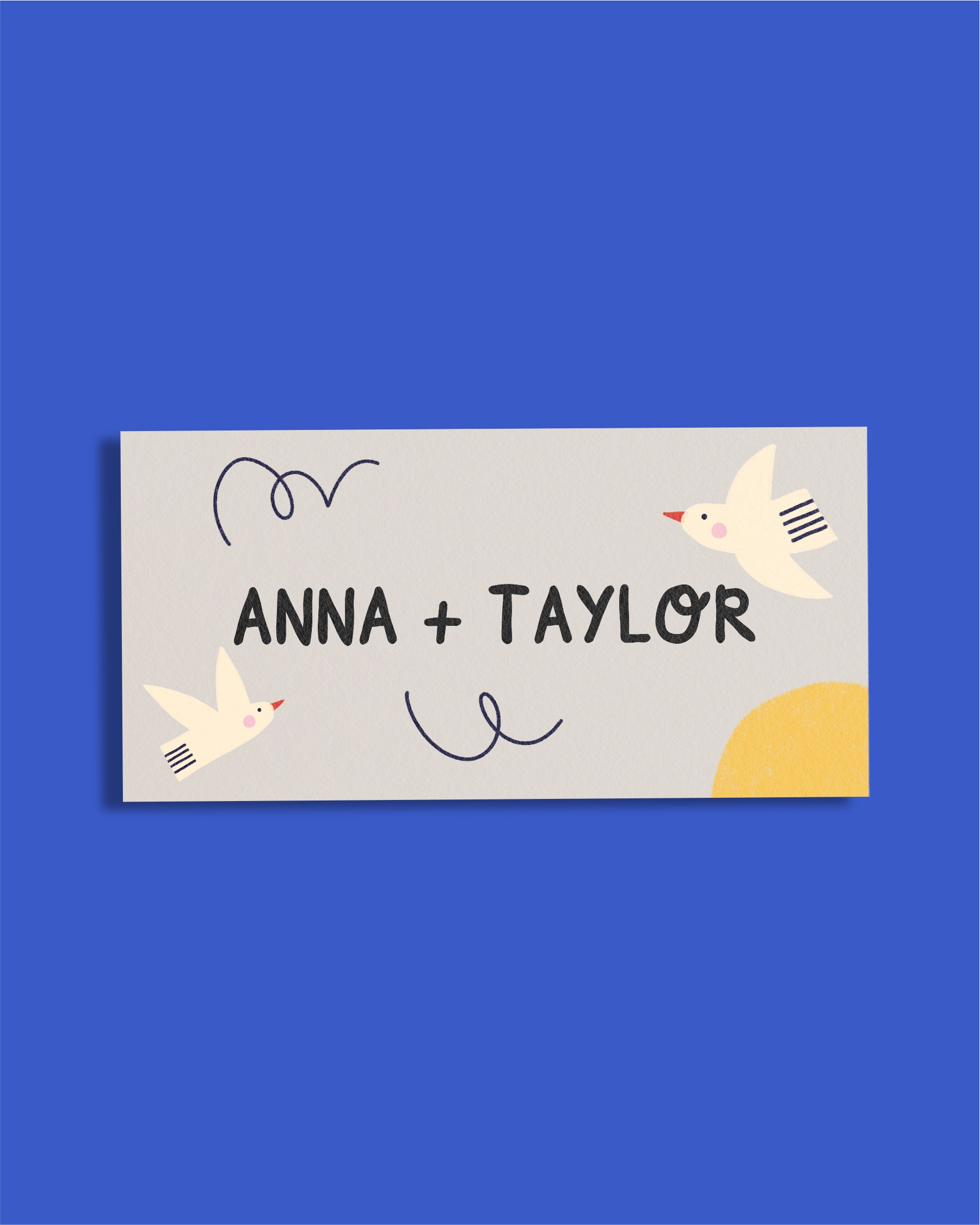 Wedding Invitation "Birds"