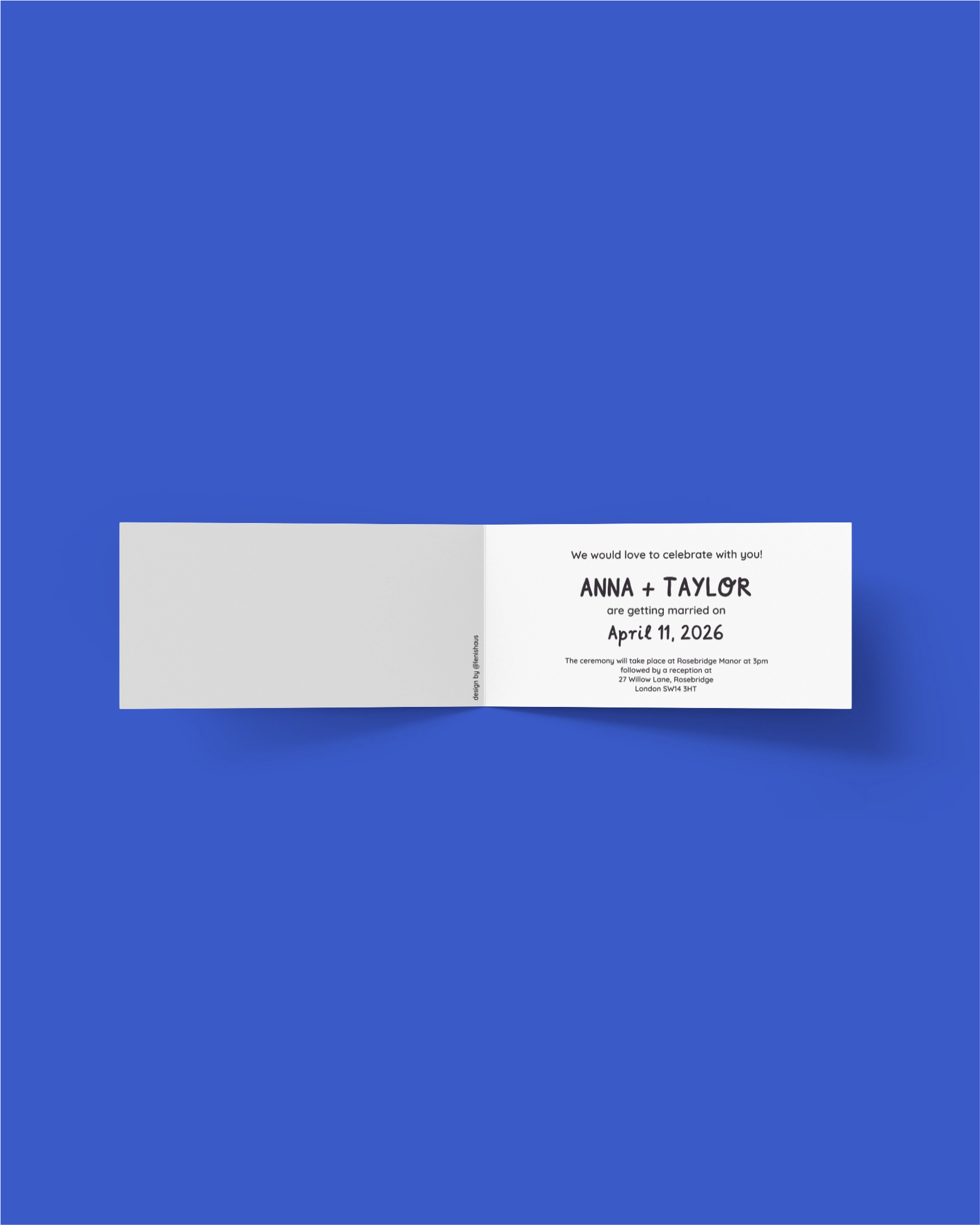 Wedding Invitation "Birds"