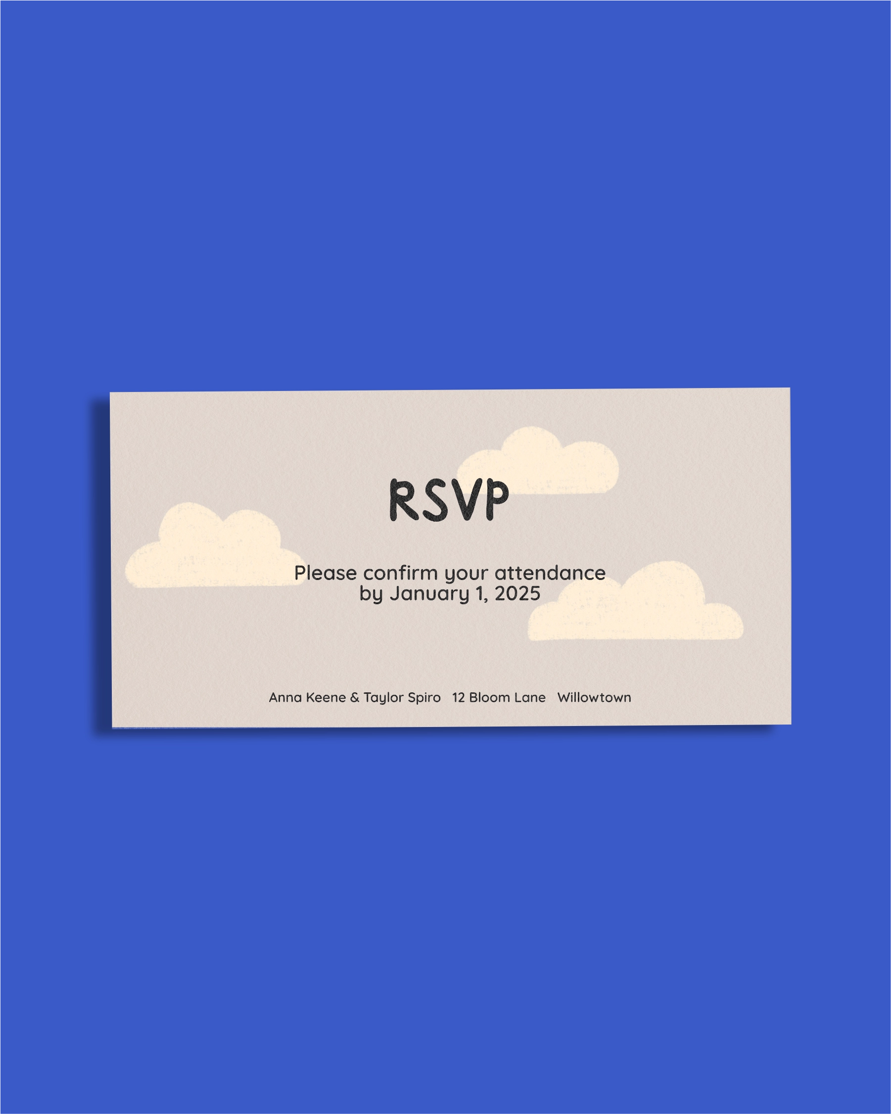 Wedding Invitation "Birds"