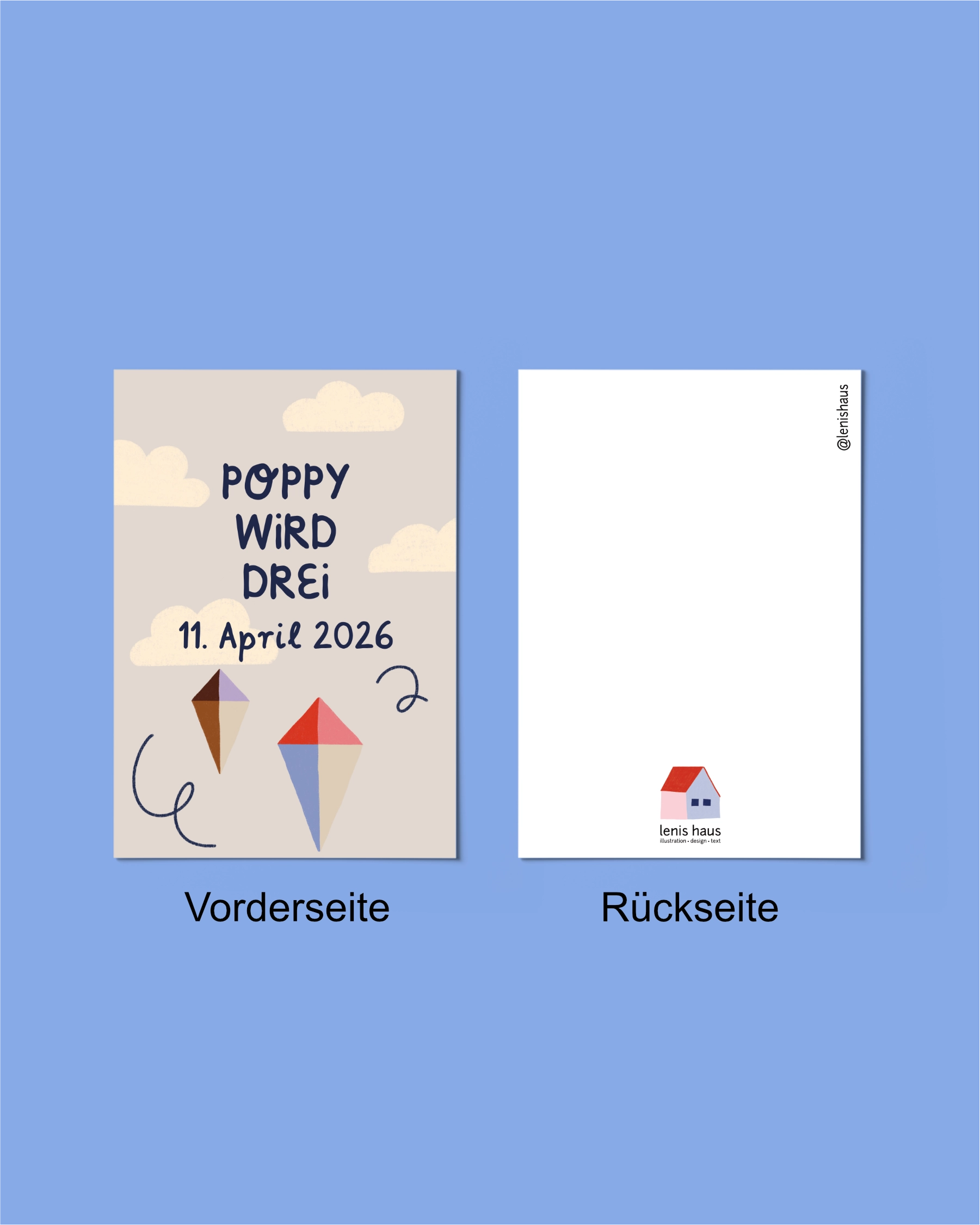 Geburtstagseinladung "Drachen"