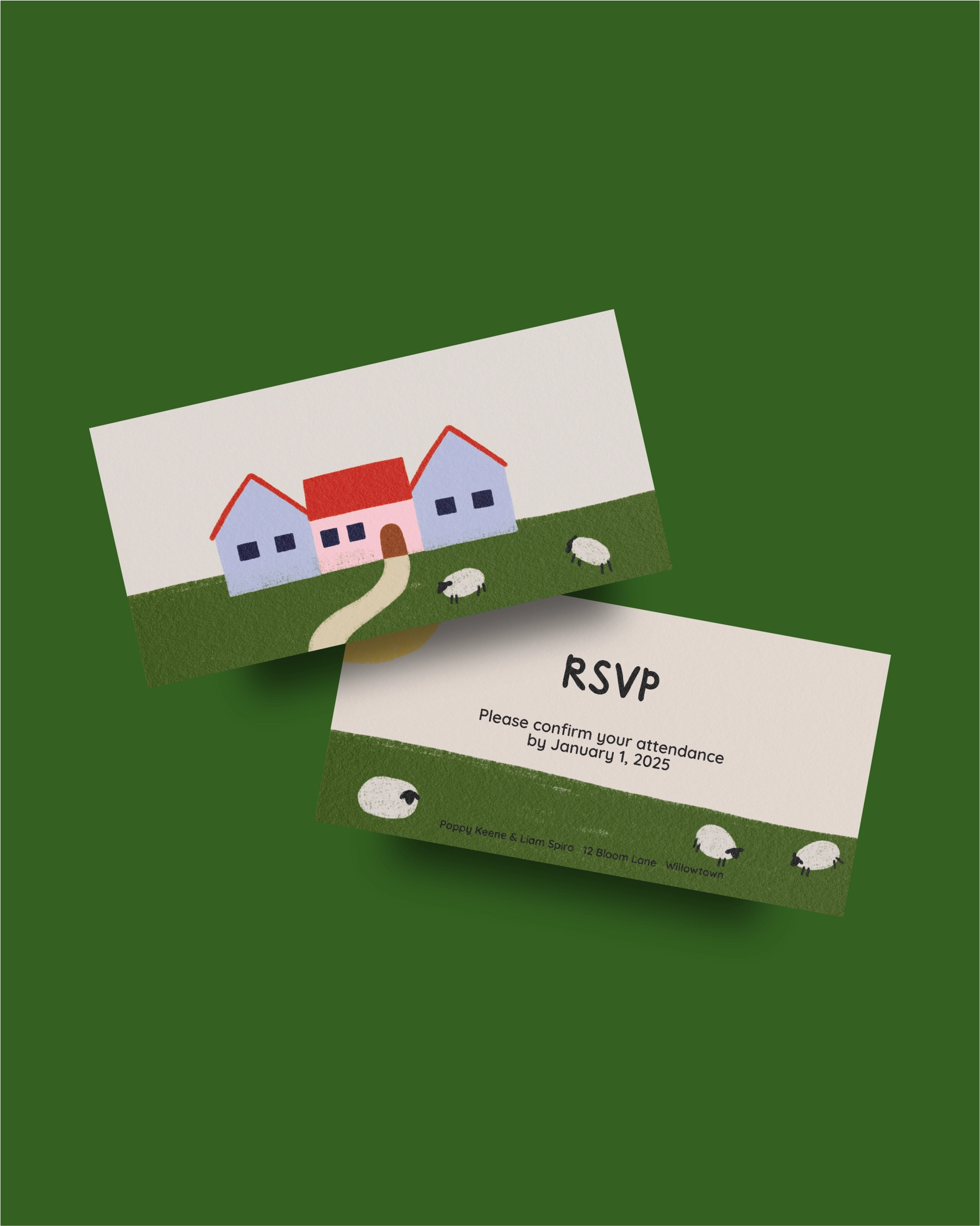 Wedding Invitation "Farmhouse"