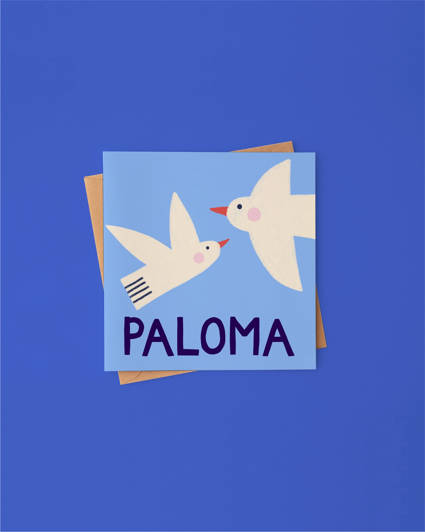 Geburtskarte "Vögel"