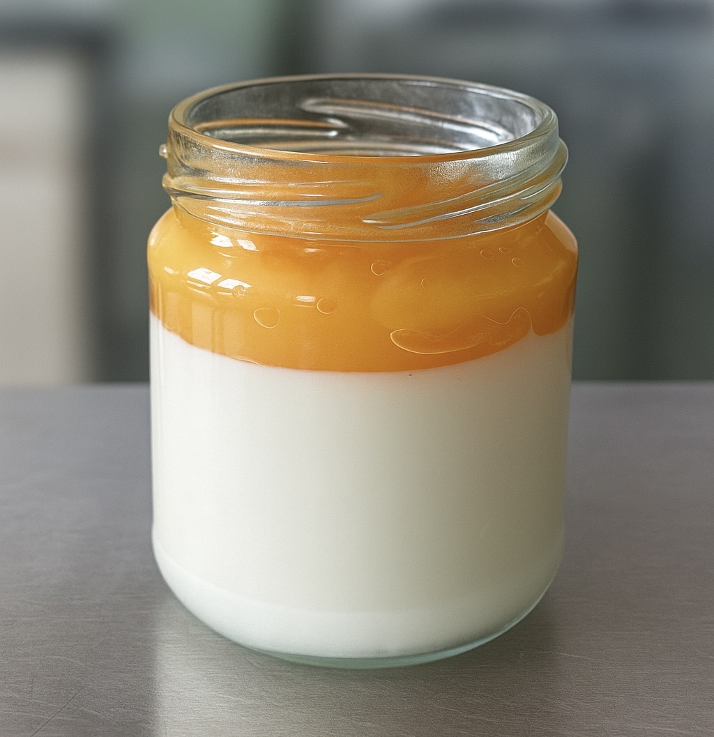 Yaourt coulis pomme - Mercredi