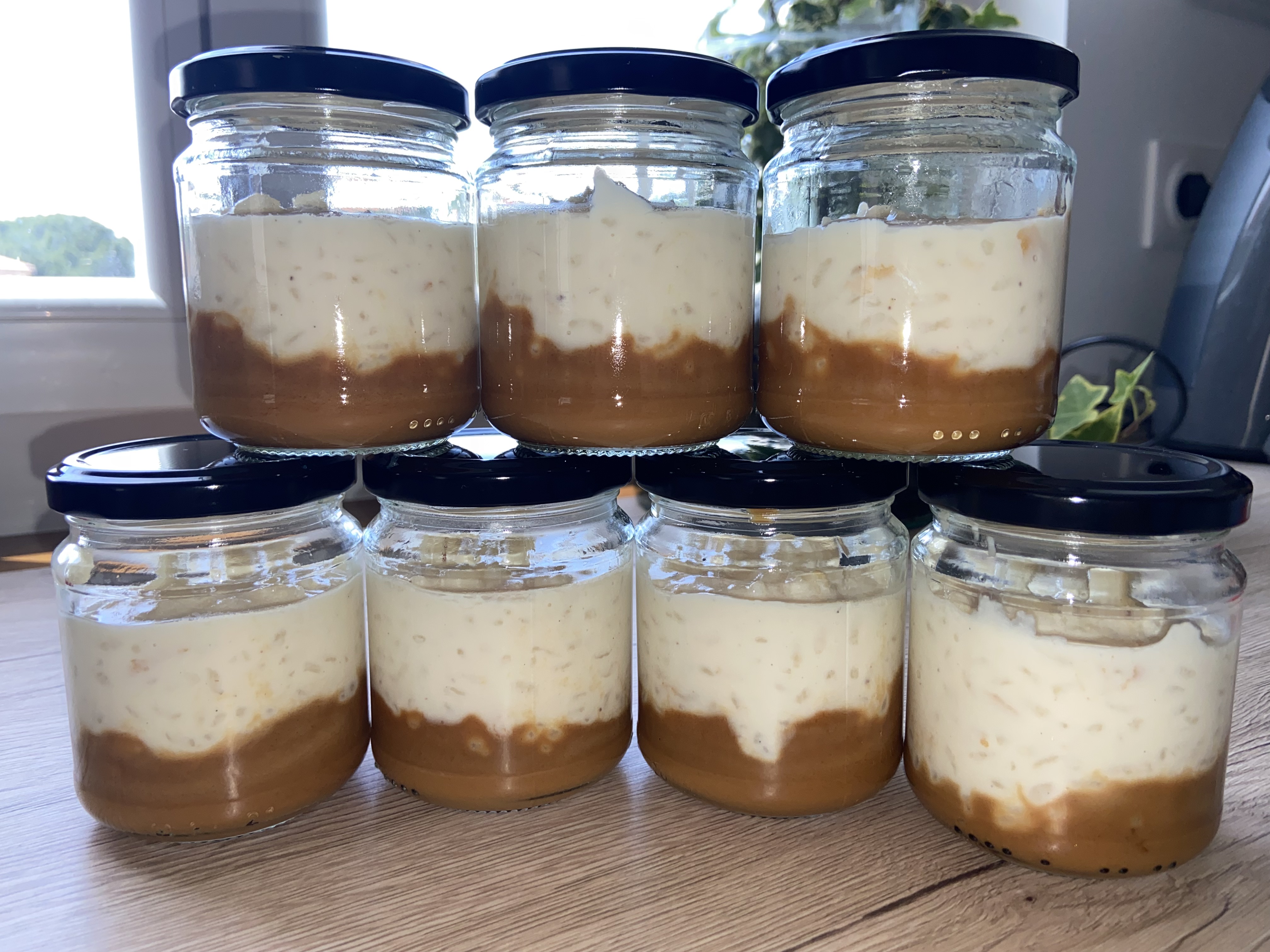 Riz au lait crémeux au caramel