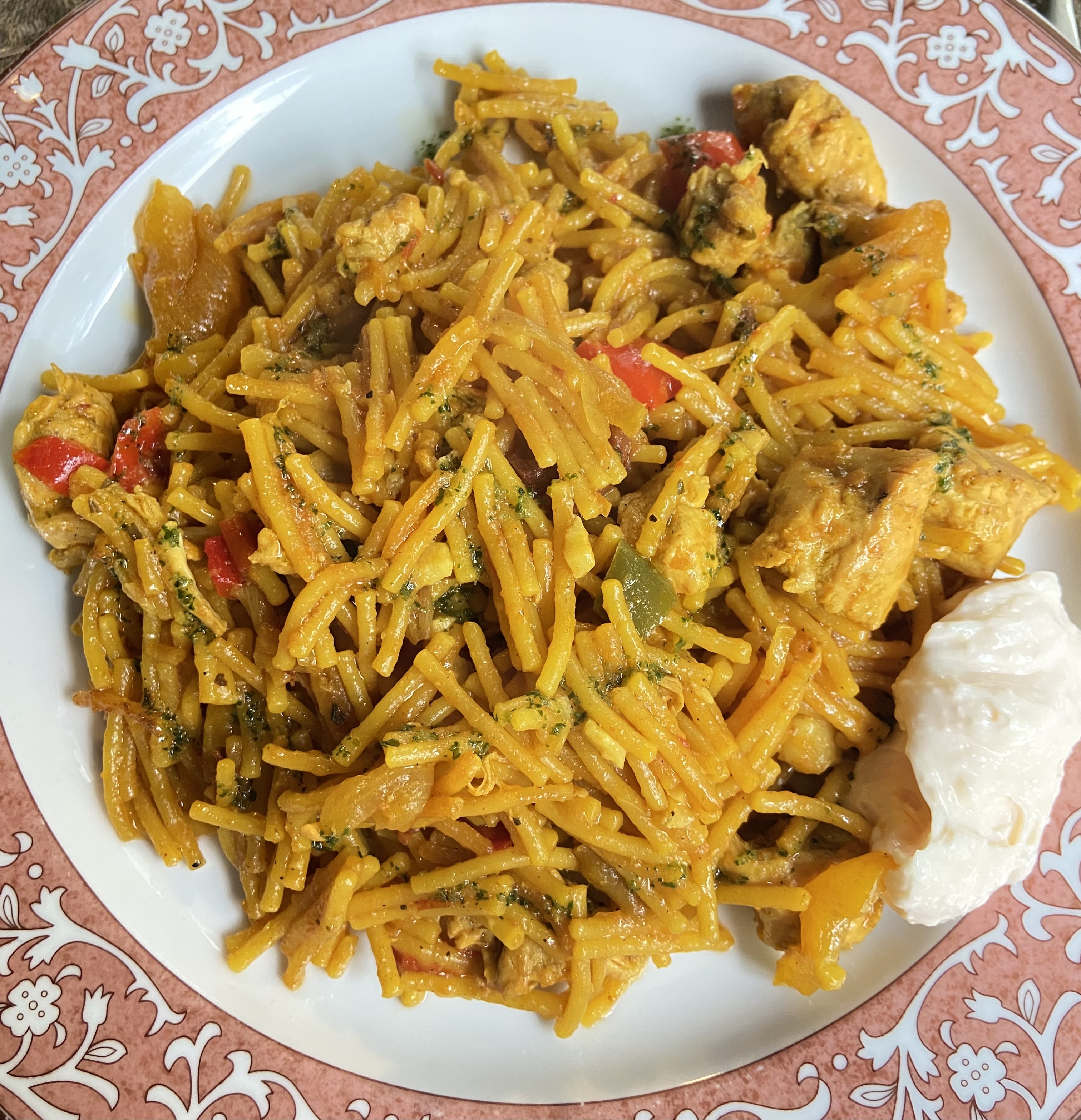 Lundi - Fideua au poulet by "Chez Rosine"