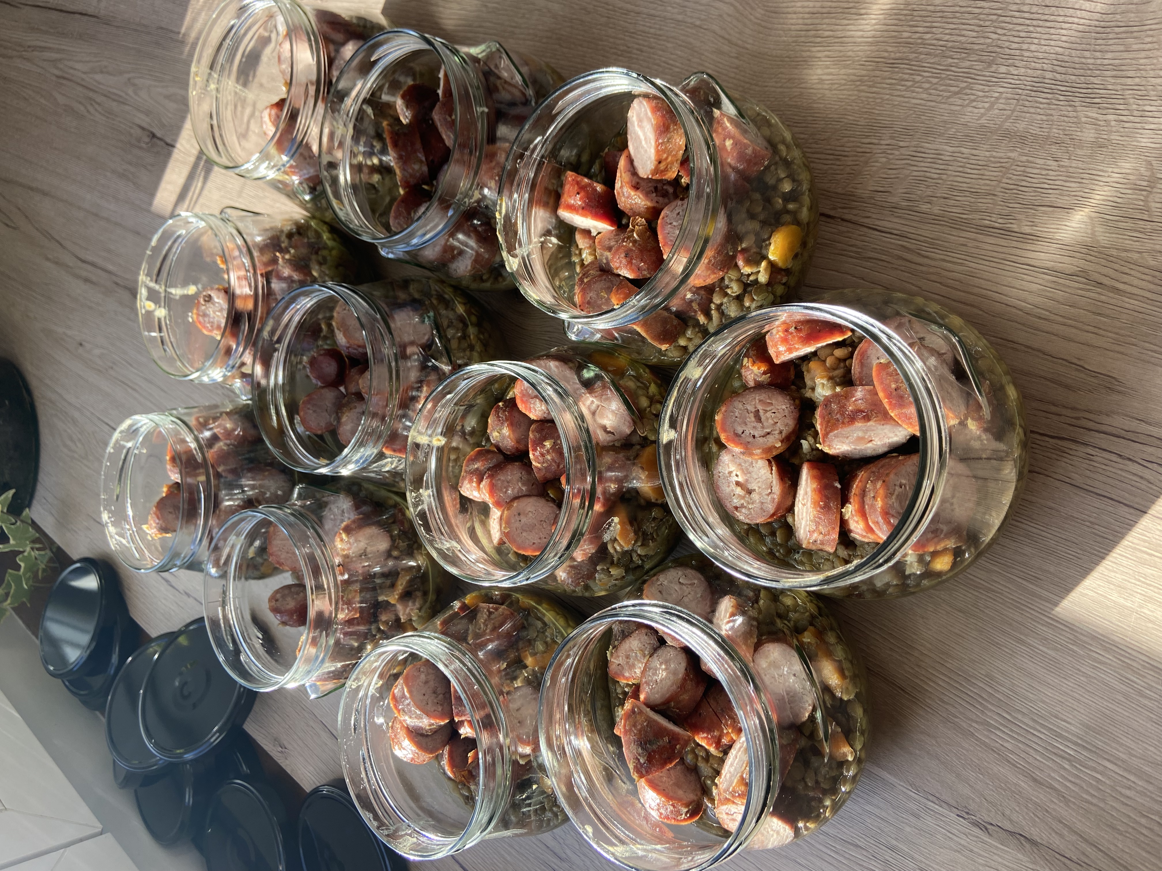 Lentilles saucisse by Le chef Paul