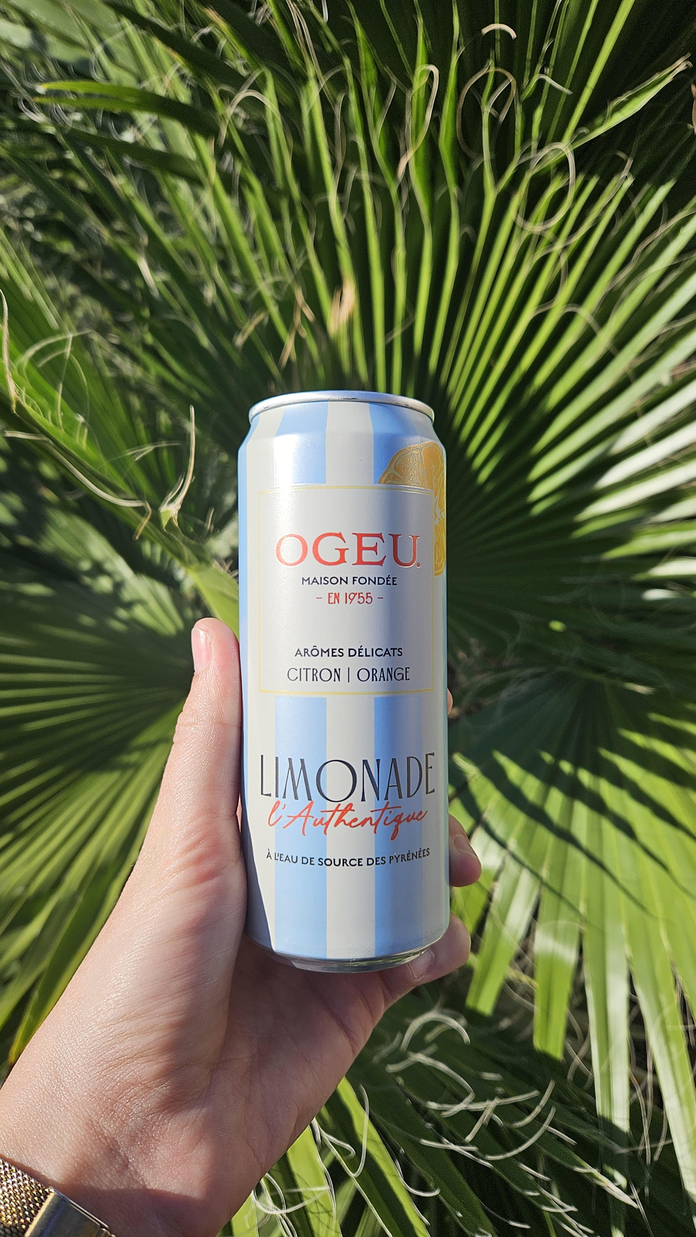 Limonade Ogeu - L'authentique 33 cL - jeudi