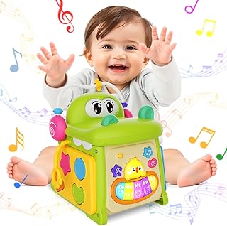 Musical Educational Activity Cube Toy
