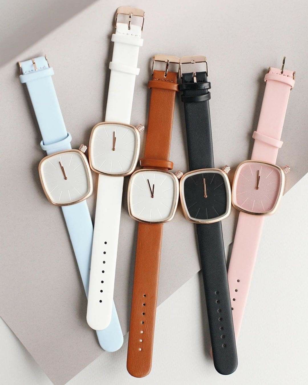 Minimalist Square Wrist Watches
