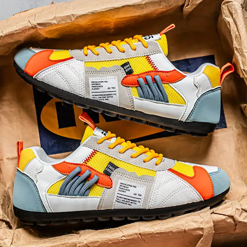 Baskets de sport multicolores