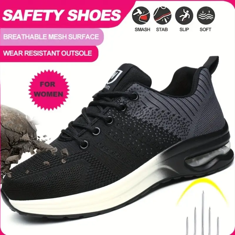 Chaussures femmes antichoc et anti-perforation