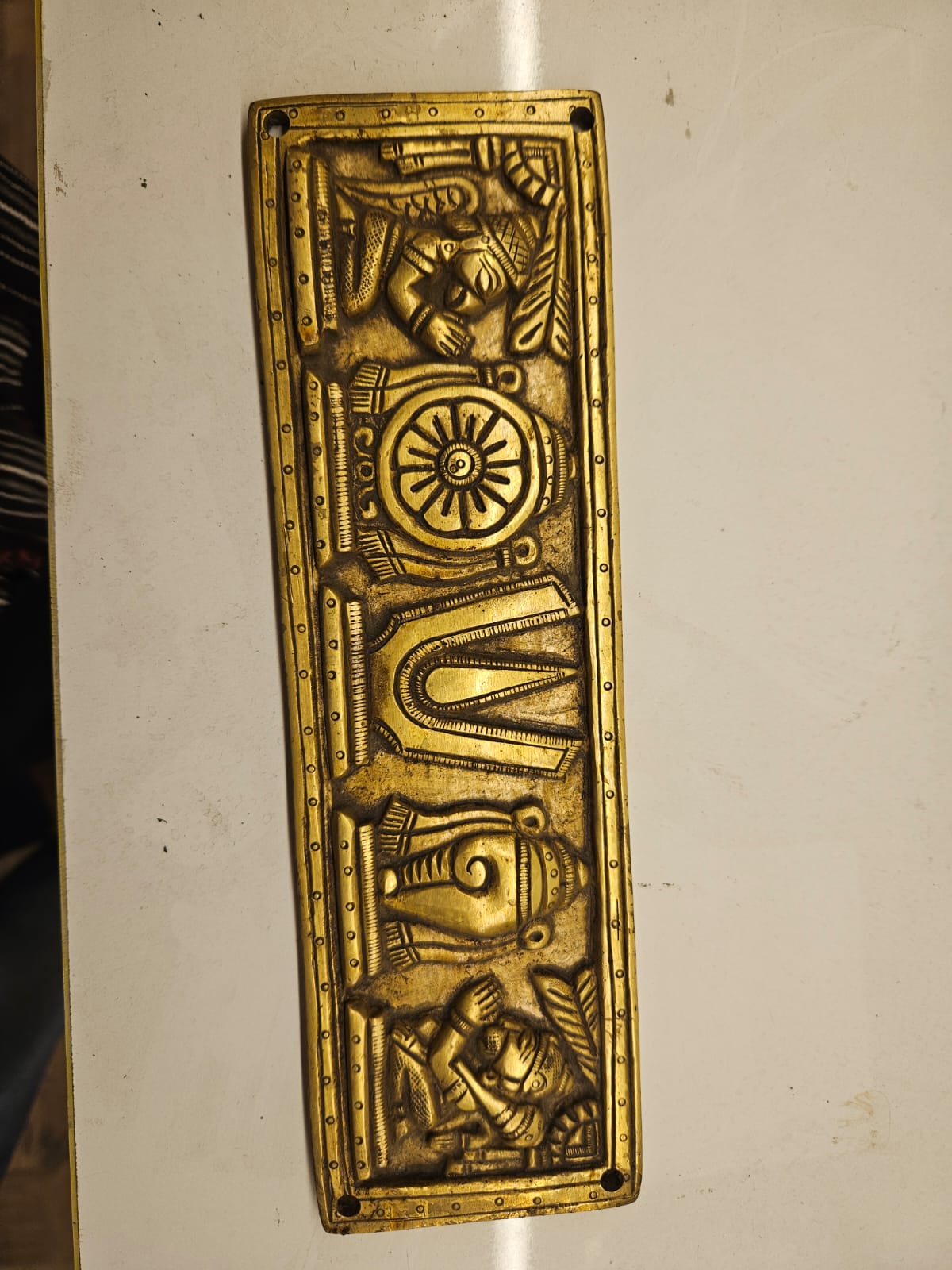 Brass Wall Plaque