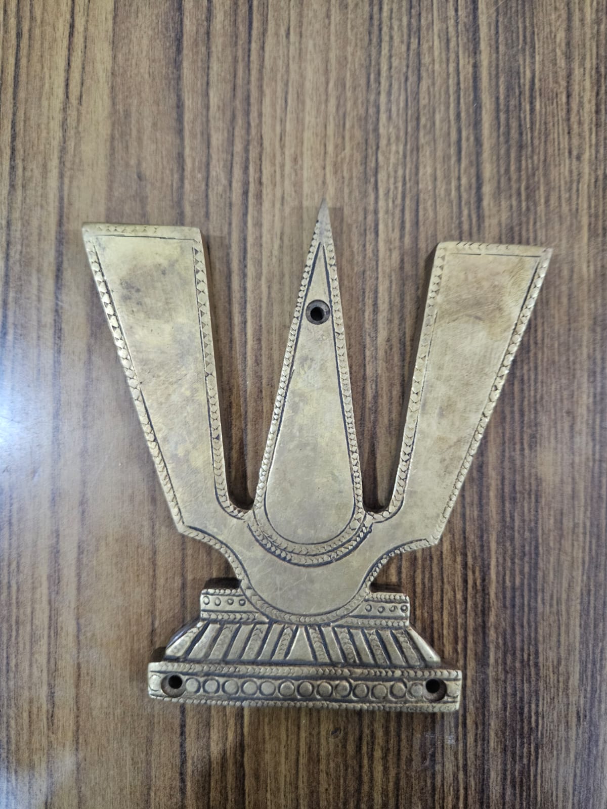 Brass Trishul Wall Hanging