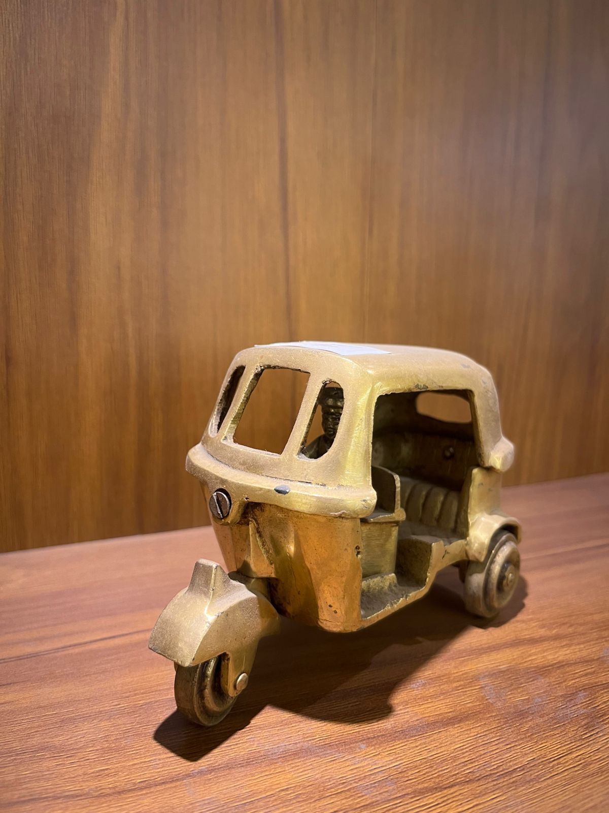 Brass Auto Rickshaw Figurine