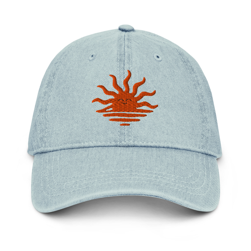 Rays of Positivity | Denim Hat