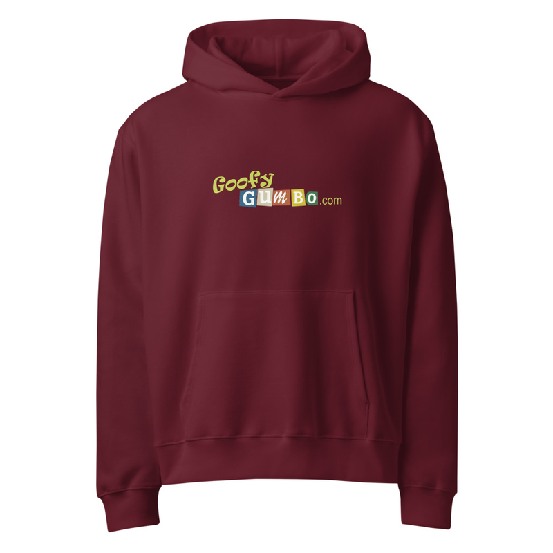 Oversized heavyweight hoodie