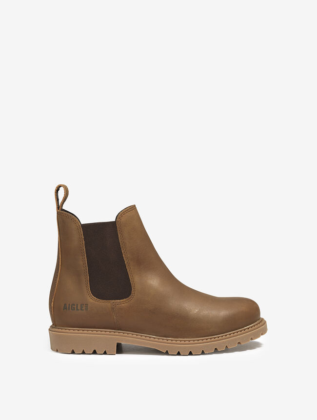 La botte chelsea en cuir made in Europe