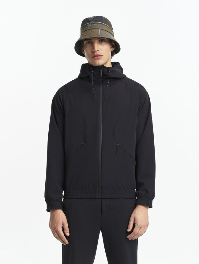 Veste zippée softshell à capuche coupe-vent De chez Aigle 